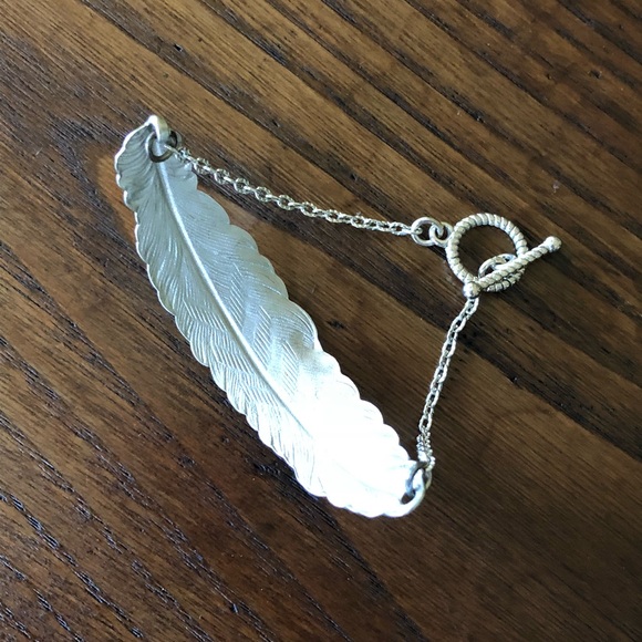 NEW Silver Leaf Chain Bracelet - Picture 5 of 8